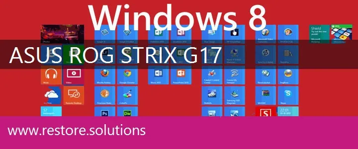Asus ROG Strix G17 windows 8 recovery