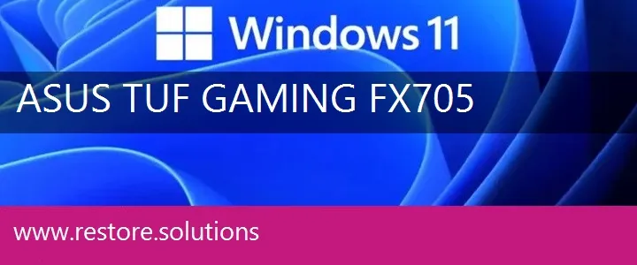 Asus TUF Gaming FX705 windows 11 recovery