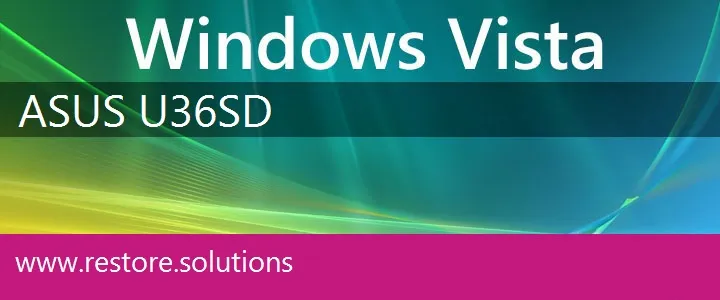 Asus U36SD windows vista recovery