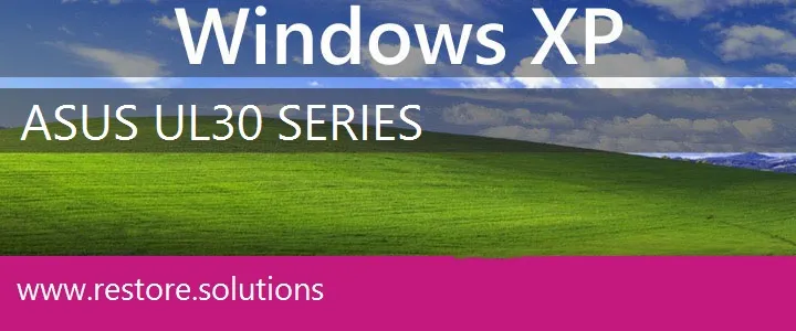 Asus UL30 Series windows xp recovery