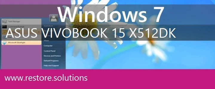 Asus VivoBook 15 X512DK windows 7 recovery