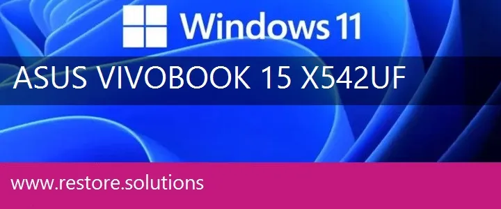 Asus VivoBook 15 X542UF windows 11 recovery