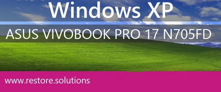Asus VivoBook Pro 17 N705FD windows xp recovery