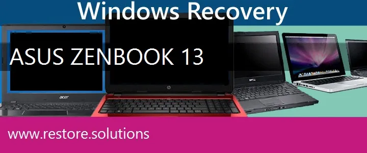 Asus Zenbook 13 Laptop recovery