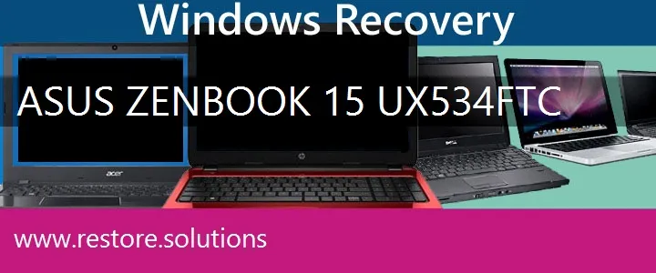 Asus ZenBook 15 UX534FTC Laptop recovery