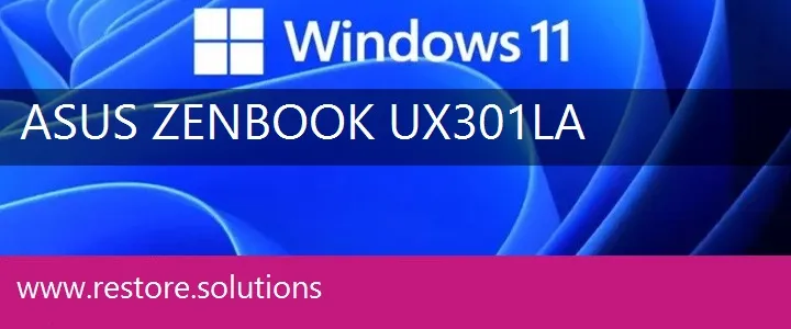 Asus Zenbook UX301LA windows 11 recovery