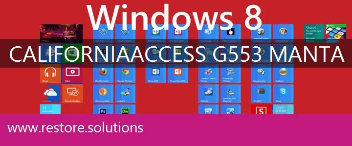 California Access G553 Manta windows 8 recovery