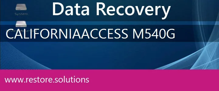California Access M540G data recovery