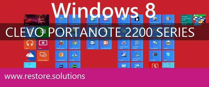 Clevo PortaNote 2200 Series windows 8 recovery