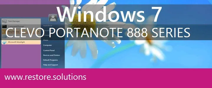 Clevo PortaNote 888 Series windows 7 recovery