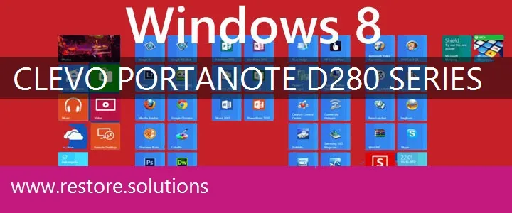 Clevo PortaNote D280 Series windows 8 recovery