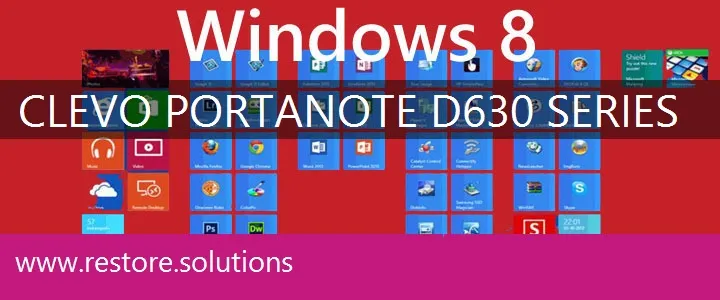 Clevo PortaNote D630 Series windows 8 recovery