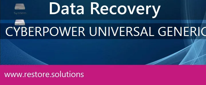 CyberPower Universal Generic data recovery