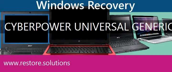 CyberPower Universal Generic Laptop recovery