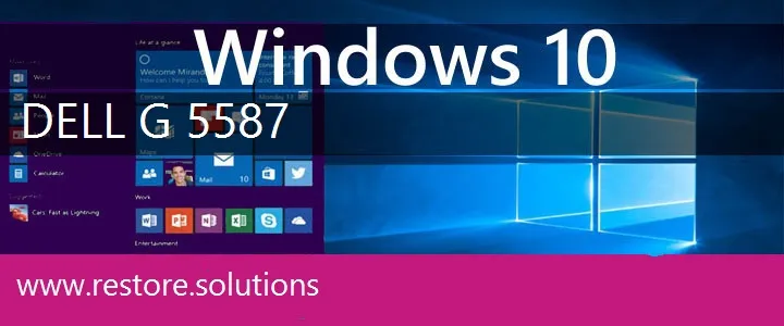 Dell G 5587 windows 10 recovery