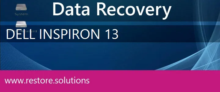 Dell Inspiron 13 data recovery