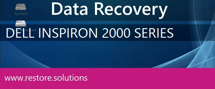 Dell Inspiron 2000 Series data recovery