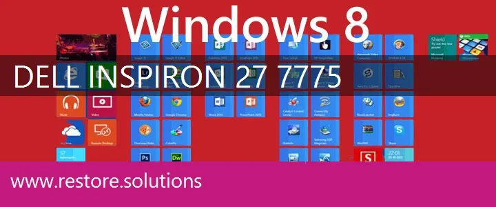 Dell Inspiron 27 7775 windows 8 recovery