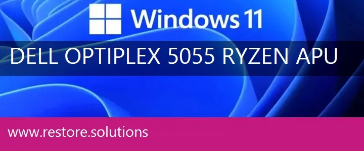 Dell OptiPlex 5055 Ryzen APU windows 11 recovery