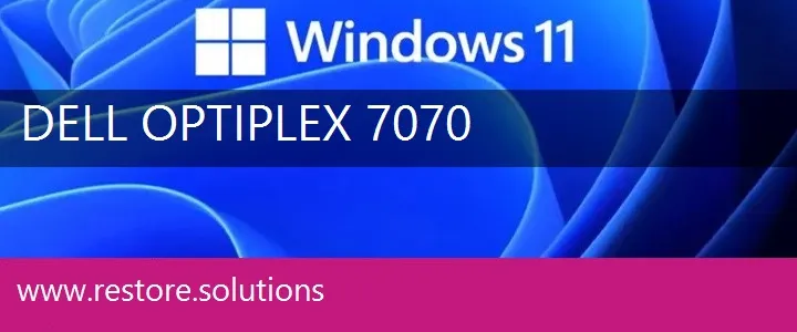 Dell OptiPlex 7070 windows 11 recovery