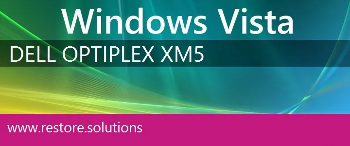 Dell OptiPlex XM5 windows vista recovery