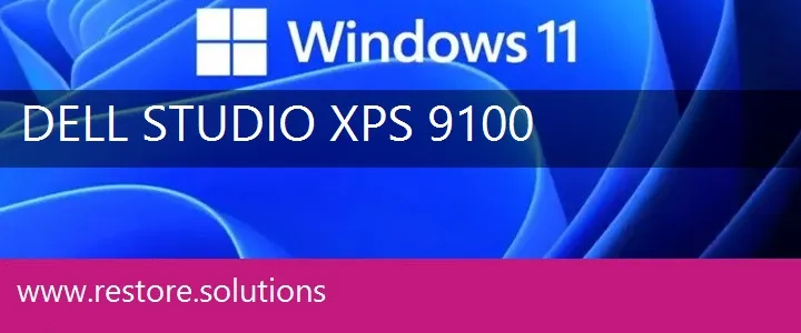 Dell Studio XPS 9100 windows 11 recovery