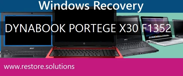 Dynabook Portege X30-F1352 Laptop recovery
