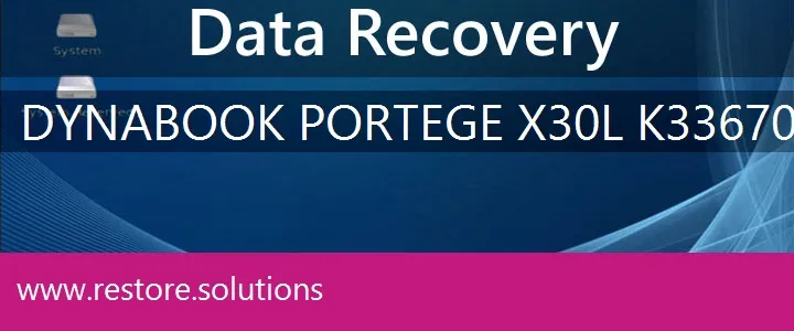 Dynabook Portege X30L-K33670P data recovery