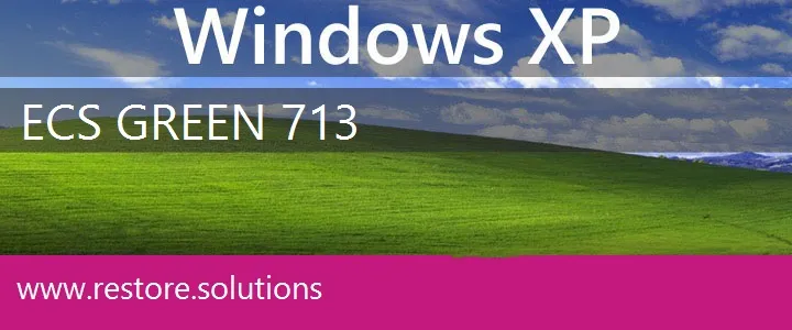 ECS Green 713 windows xp recovery