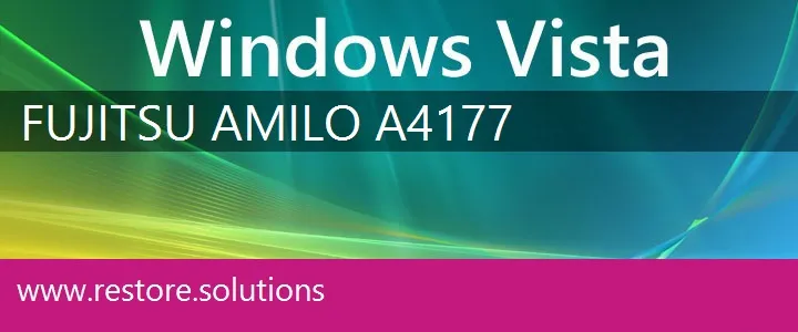 Fujitsu Amilo A4177 windows vista recovery