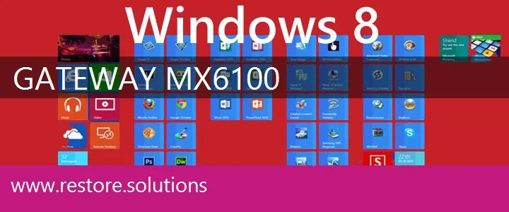 Gateway MX6100 windows 8 recovery
