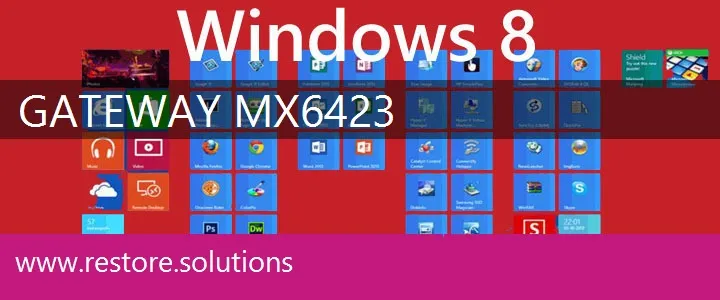 Gateway MX6423 windows 8 recovery