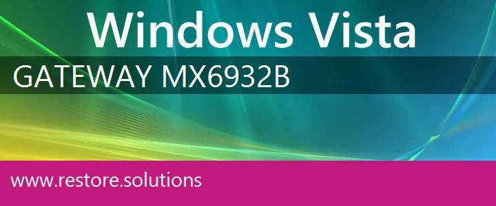 Gateway MX6932b windows vista recovery