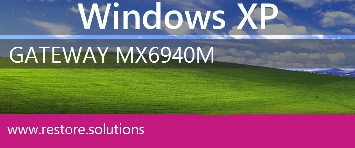 Gateway MX6940m windows xp recovery