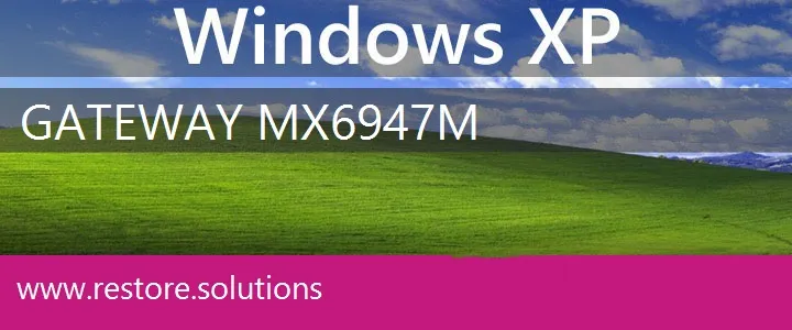 Gateway MX6947m windows xp recovery