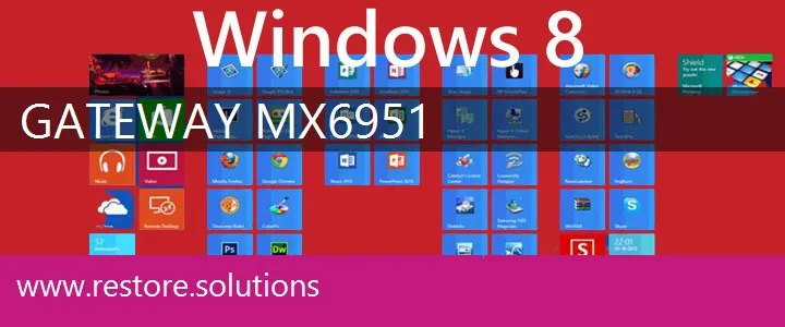 Gateway MX6951 windows 8 recovery