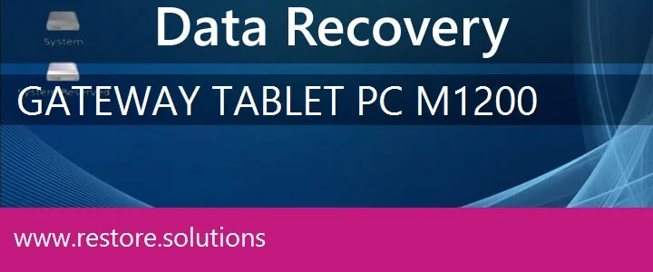 Gateway Tablet PC M1200 data recovery