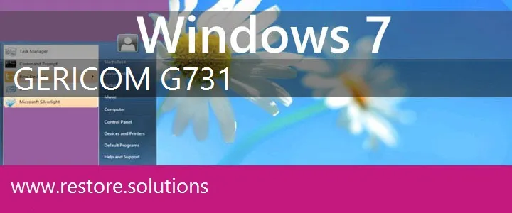 Gericom G731 windows 7 recovery