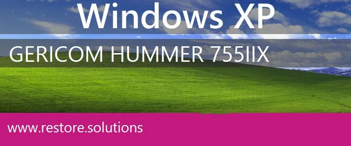 Gericom Hummer 755IIX windows xp recovery