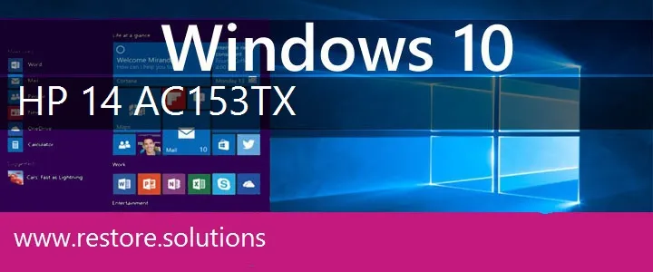 HP 14-ac153tx windows 10 recovery