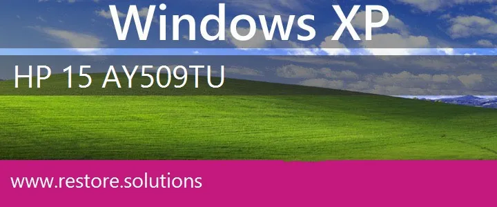 HP 15-AY509TU windows xp recovery