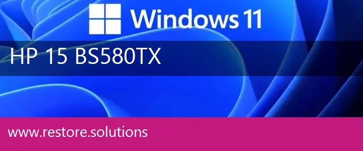 HP 15-BS580TX windows 11 recovery