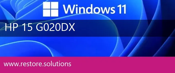 HP 15-G020DX windows 11 recovery