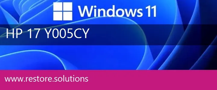 HP 17-Y005CY windows 11 recovery