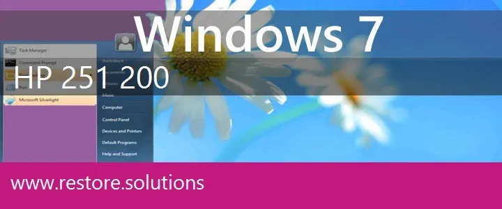 HP 251-200 windows 7 recovery