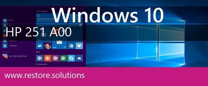 HP 251-a00 windows 10 recovery