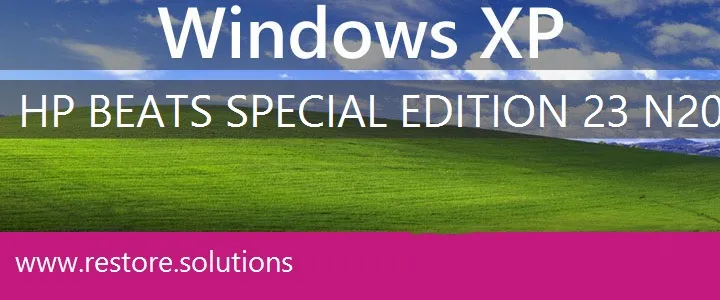 HP Beats Special Edition 23-n200 windows xp recovery