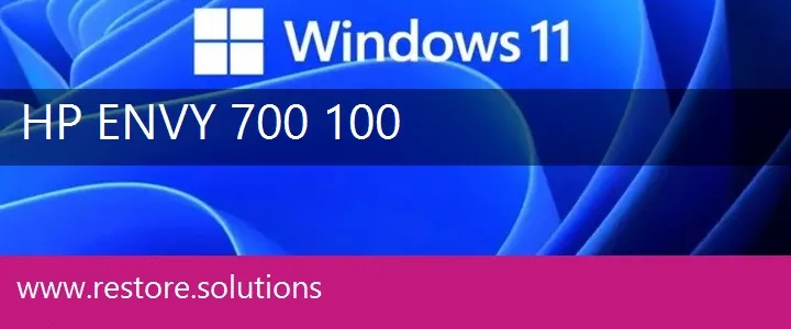 HP ENVY 700-100 windows 11 recovery