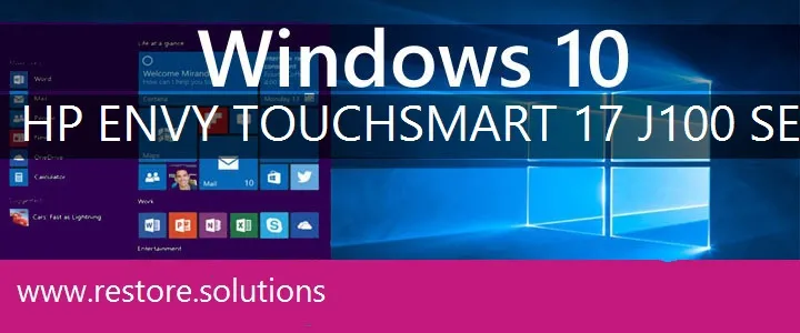HP Envy TouchSmart 17-j100 Series windows 10 recovery