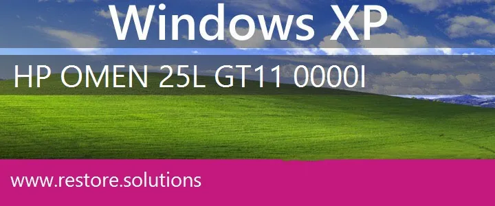 HP OMEN 25L GT11-0000i windows xp recovery